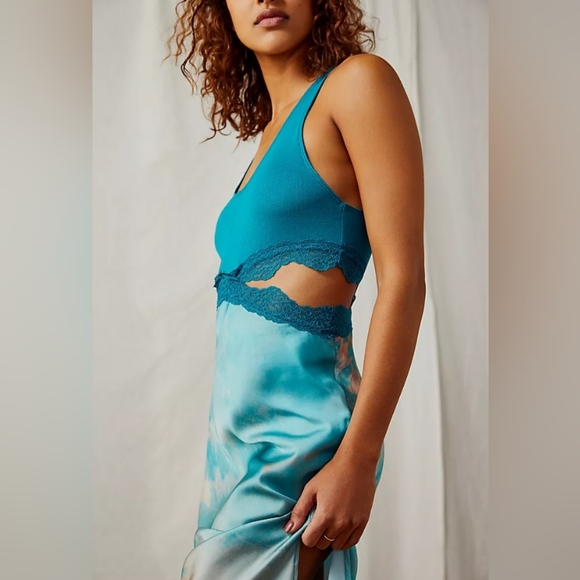 Free people Playing Favorites Maxi Slip Dress - Picture 4 of 5